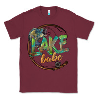 Burgundy lake babe Classic Tee - BarkalooDesign