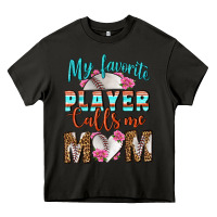 Asphalt My Favorite Player Calls Me Mom Heavy Core Tee - BundleAndBundleShop