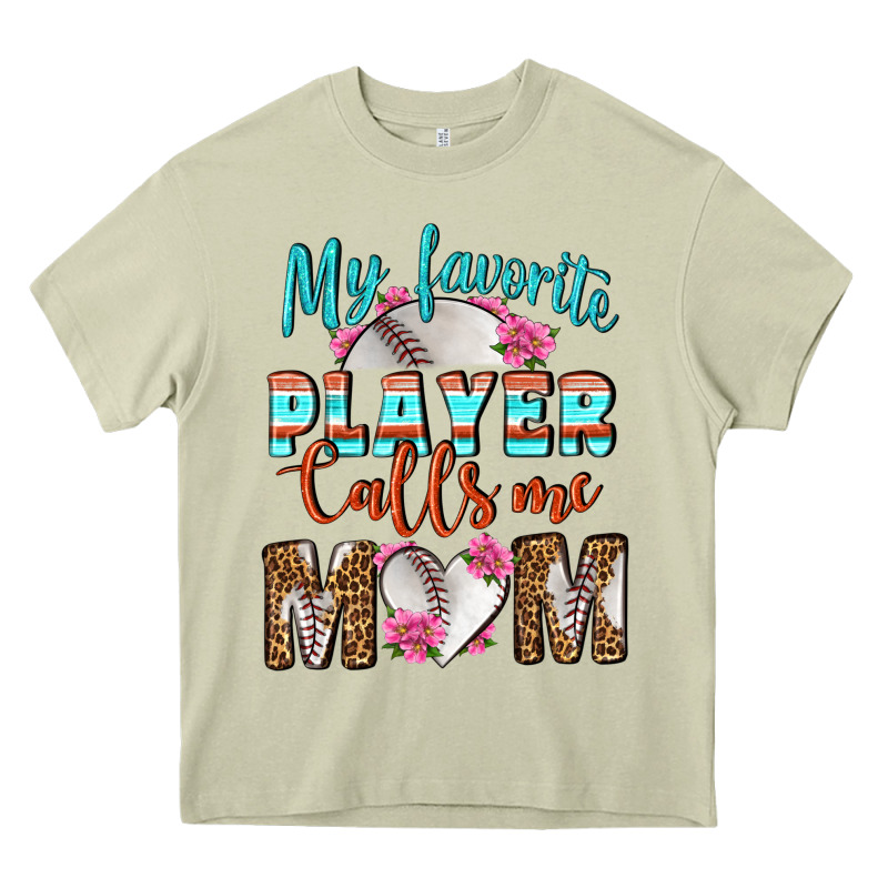 My Favorite Player Calls Me Mom Heavy Core Tee by BundleAndBundleShop | Teevron