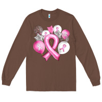 Chestnut Balloons cancer ribbon Long Sleeve Tee - Artiststas