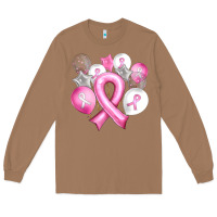 Toasted Coconut Balloons cancer ribbon Long Sleeve Tee - Artiststas