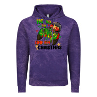 Cloud Purple ho ho ho gamer Christmas Vintage Hoodie - BarkalooDesign