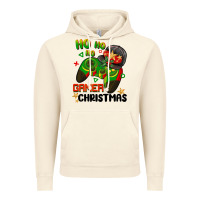 Vintage Artic ho ho ho gamer Christmas Vintage Hoodie - BarkalooDesign