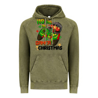 Vintage Olive ho ho ho gamer Christmas Vintage Hoodie - BarkalooDesign