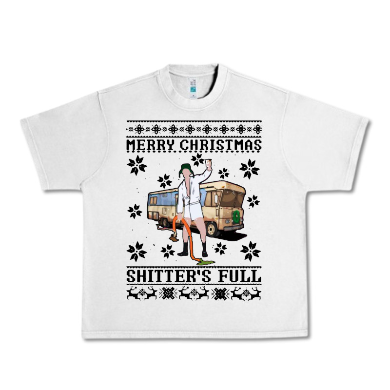 Merry Christmas Shitters Full Urban Heavy Tee by artisFamous | Teevron