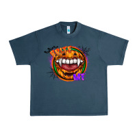 Midnight Navy brite me Urban Heavy Tee - CowhideDigitalArt