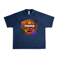 Navy brite me Urban Heavy Tee - CowhideDigitalArt