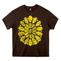 Chocolate Brown yellow  gemstone jewelny Heavy Core Tee - RanaPortraitStore