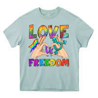 Arona Love Is Freedom Heavy Core Tee - BundleAndBundleShop