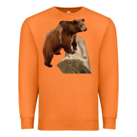 Carrot California Grizzly Bear Premium Sweatshirt - RanaPortraitStore