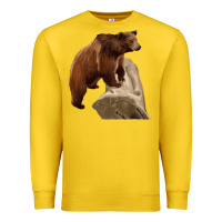 Lemon California Grizzly Bear Premium Sweatshirt - RanaPortraitStore