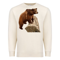 Sandshell California Grizzly Bear Premium Sweatshirt - RanaPortraitStore