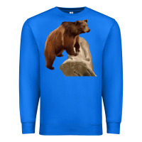 True Royal California Grizzly Bear Premium Sweatshirt - RanaPortraitStore