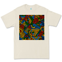 Bone african geometric seamless pattern Premium Tee - BundleAndBundleShop