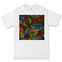White african geometric seamless pattern Premium Tee - BundleAndBundleShop