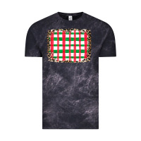 Cloud Black Christmas Pattern Vintage Tee - CowhideDigitalArt