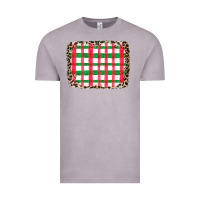 Vintage Zinc Christmas Pattern Vintage Tee - CowhideDigitalArt