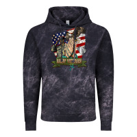 Cloud Black army veteran  pray Vintage Hoodie - BarkalooDesign