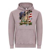 Vintage Zinc army veteran  pray Vintage Hoodie - BarkalooDesign
