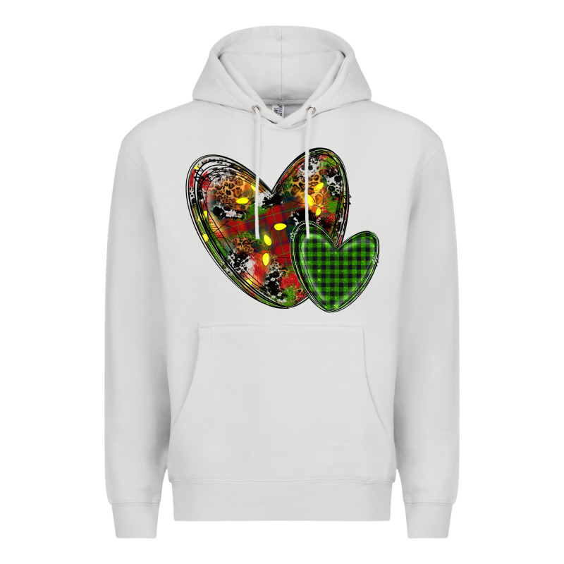 Christmas Heart Premium Hoodie by RanaPortraitStore | Teevron