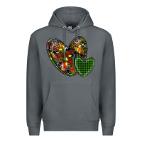 Rock christmas heart Premium Hoodie - RanaPortraitStore