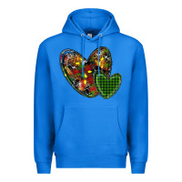 True Royal christmas heart Premium Hoodie - RanaPortraitStore