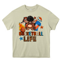 Mossy basketball life messy bun Heavy Core Tee - FaDigitalArtStudio