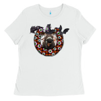 White halloween donkey Ladies Tee - SublimationCraftShop