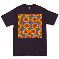 Plum african fabric seamless pattern Premium Tee - BundleAndBundleShop