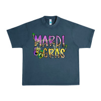 Midnight Navy mardi gras Urban Heavy Tee - SublimationCraftShop