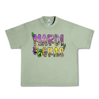 Oil Green mardi gras Urban Heavy Tee - SublimationCraftShop