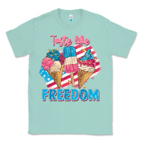 Seafoam taste like freedom 4th of july Classic Tee - FaDigitalArtStudio