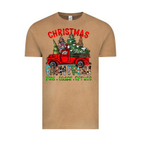 Vintage Camel christmas tree farm truck Vintage Tee - CowhideDigitalArt