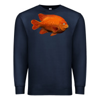Navy California Garibaldi Fish Premium Sweatshirt - RanaPortraitStore
