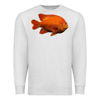 Oatmeal Heather California Garibaldi Fish Premium Sweatshirt - RanaPortraitStore