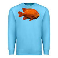 Ocean Blue California Garibaldi Fish Premium Sweatshirt - RanaPortraitStore