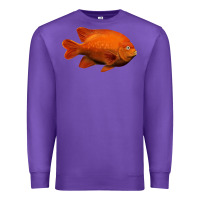 Purple California Garibaldi Fish Premium Sweatshirt - RanaPortraitStore