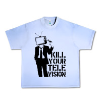 Grape Ice kill your television Urban Heavy Tee - artisFamous