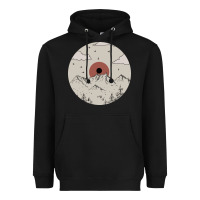 Black The Mountains Are Calling Heavyweight Hoodie - Bettercallsaul