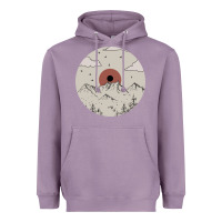 Lavender The Mountains Are Calling Heavyweight Hoodie - Bettercallsaul