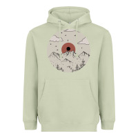 Matcha The Mountains Are Calling Heavyweight Hoodie - Bettercallsaul