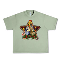 Oil Green christmas baby jesus oh holly night Urban Heavy Tee - RanaPortraitStore