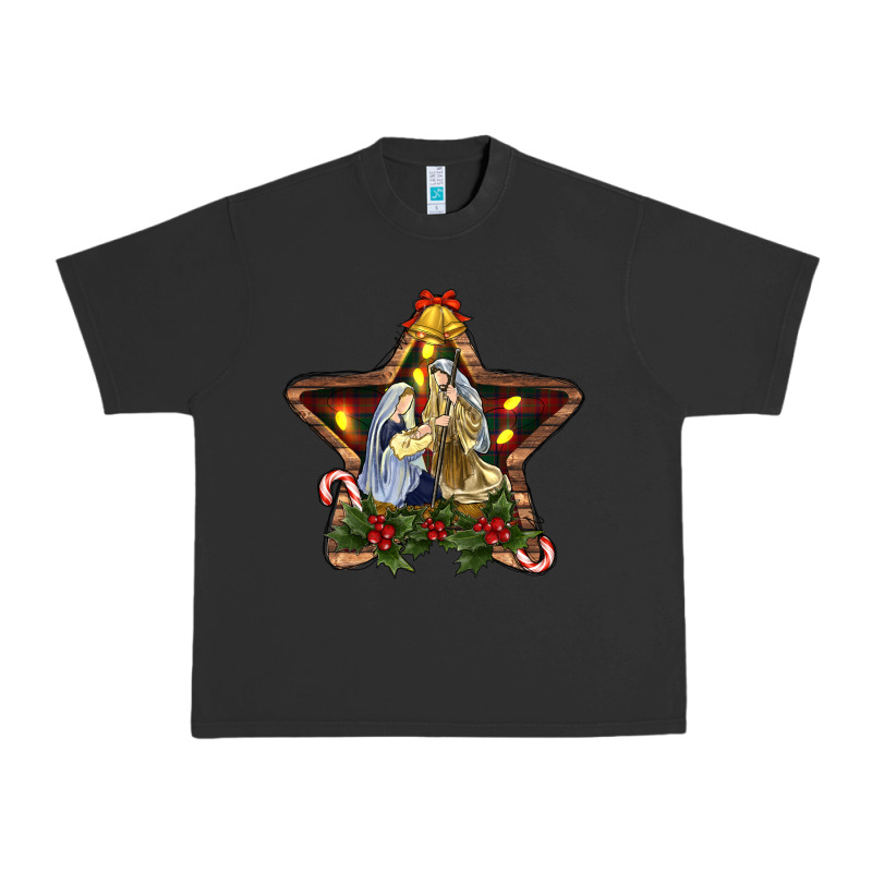 Christmas Baby Jesus Oh Holly Night Urban Heavy Tee by RanaPortraitStore | Teevron