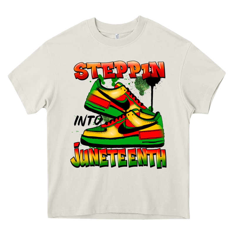 Steppin' Into Juneteenth Heavy Core Tee by FaDigitalArtStudio | Teevron