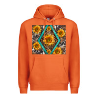 Carrot sunflower tumbler Premium Hoodie - BarkalooDesign