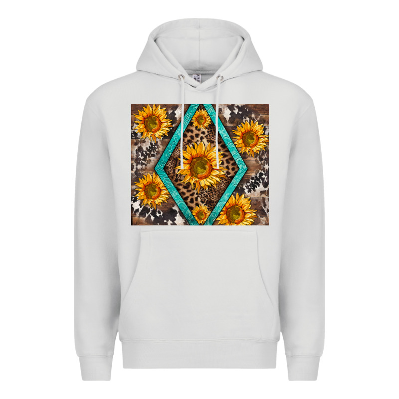 Sunflower Tumbler Premium Hoodie by BarkalooDesign | Teevron