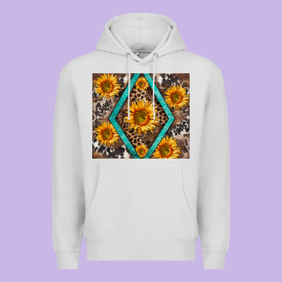 Sunflower Tumbler Premium Hoodie Designed By Barkaloodesign