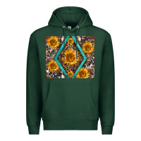Sports Green sunflower tumbler Premium Hoodie - BarkalooDesign