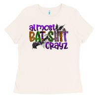 Bone almost bat shit crayz Ladies Tee - SublimationCraftShop