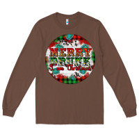 Chestnut Merry Drunk I'am Christmas Long Sleeve Tee - Artiststas